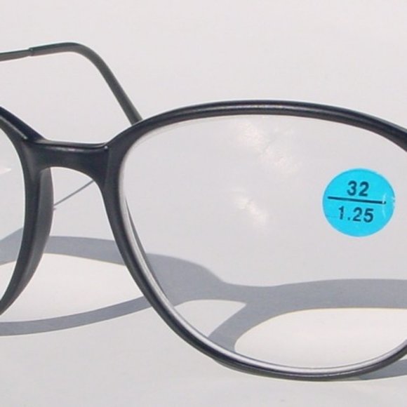 (NWT) Vintage 90's Carbon Fiber School Boy Reading Glasses +1.00 (M.Black) - Picture 1 of 4